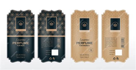 perfume label design free download